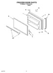 Diagram for 06 - Freezer Door, Optional