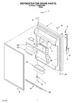 Diagram for 04 - Refrigerator Door