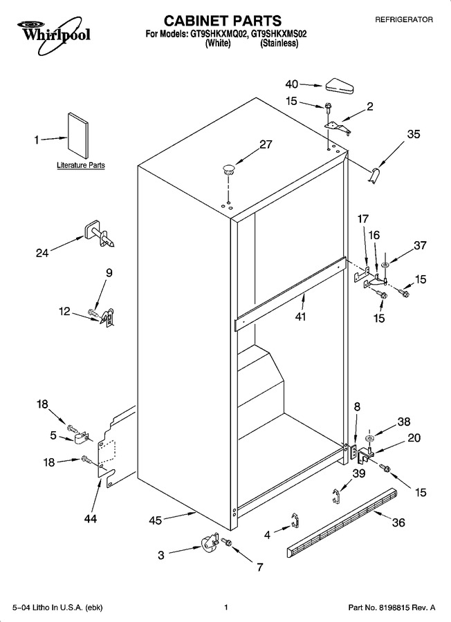 Diagram for GT9SHKXMS02