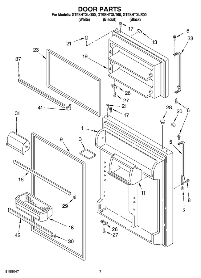 Diagram for GT9SHTXLT00
