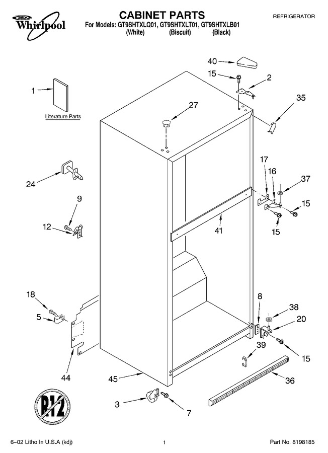 Diagram for GT9SHTXLQ01
