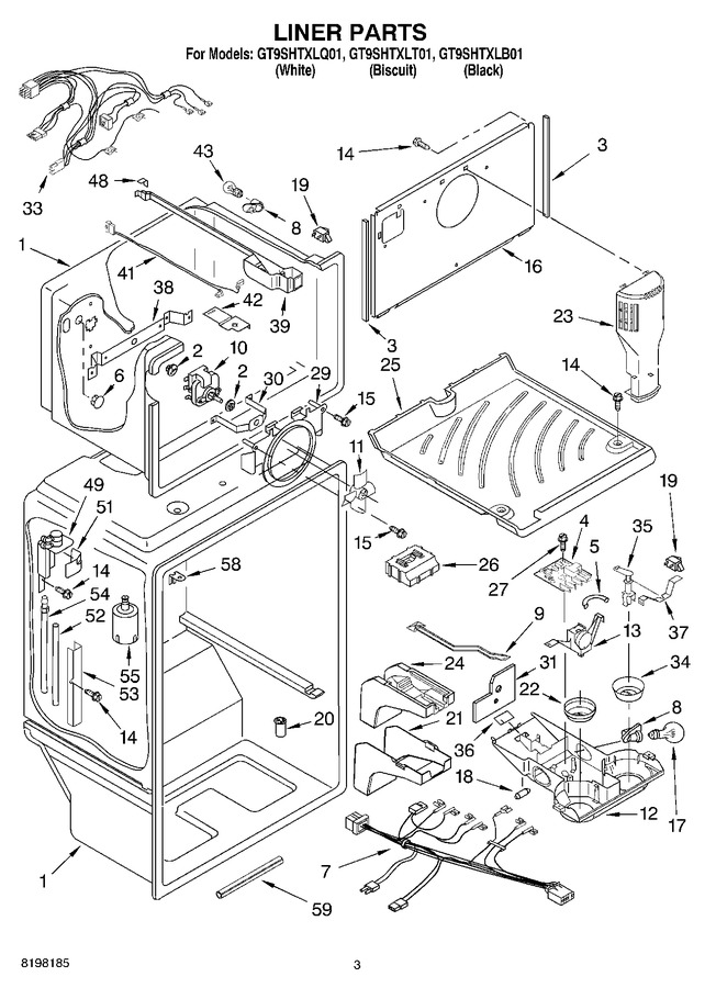 Diagram for GT9SHTXLQ01