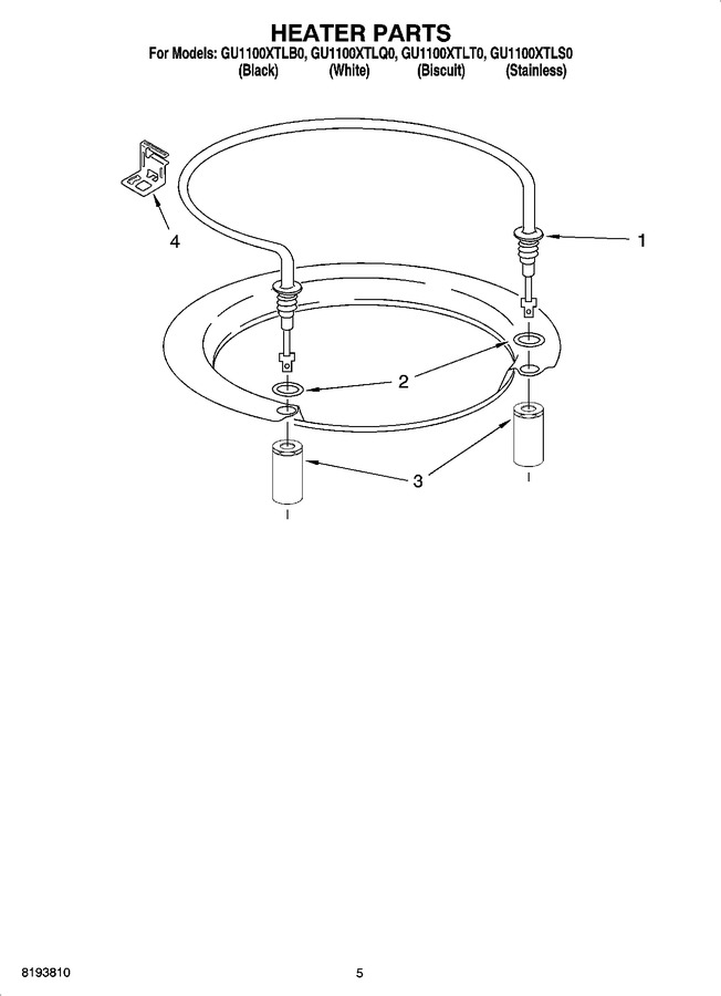 Diagram for GU1100XTLS0