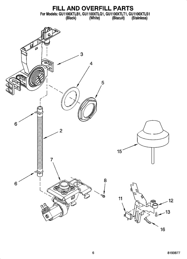 Diagram for GU1100XTLB1