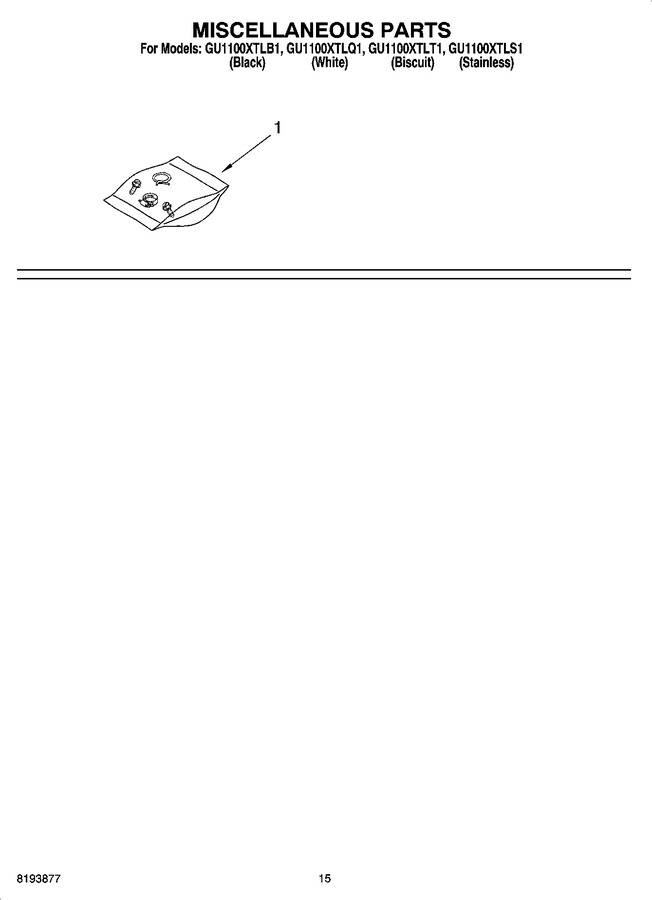 Diagram for GU1100XTLB1