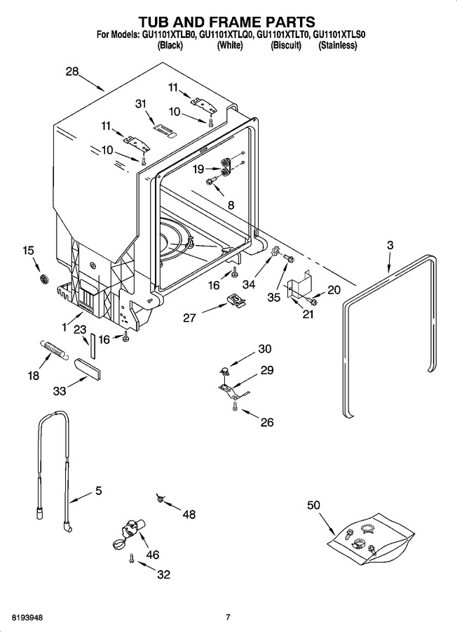Diagram for GU1101XTLT0