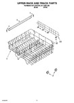 Diagram for 09 - Upper Rack And Track Parts