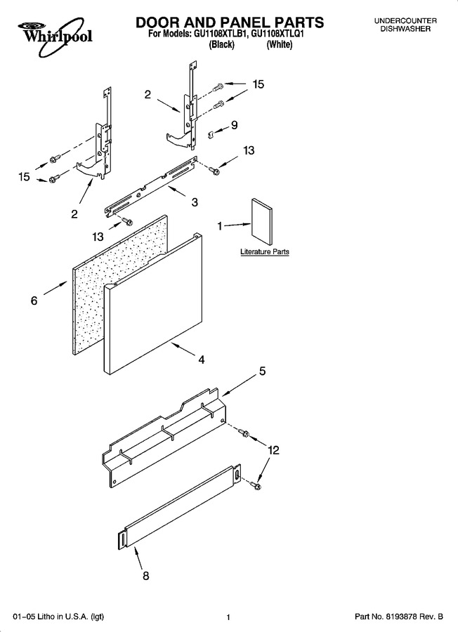 Diagram for GU1108XTLB1