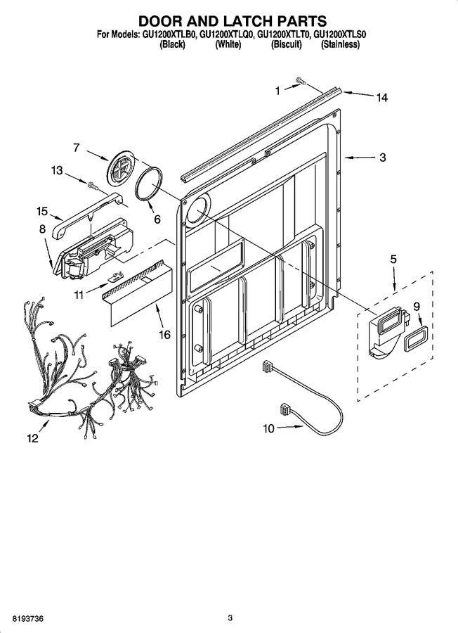 Diagram for GU1200XTLB0