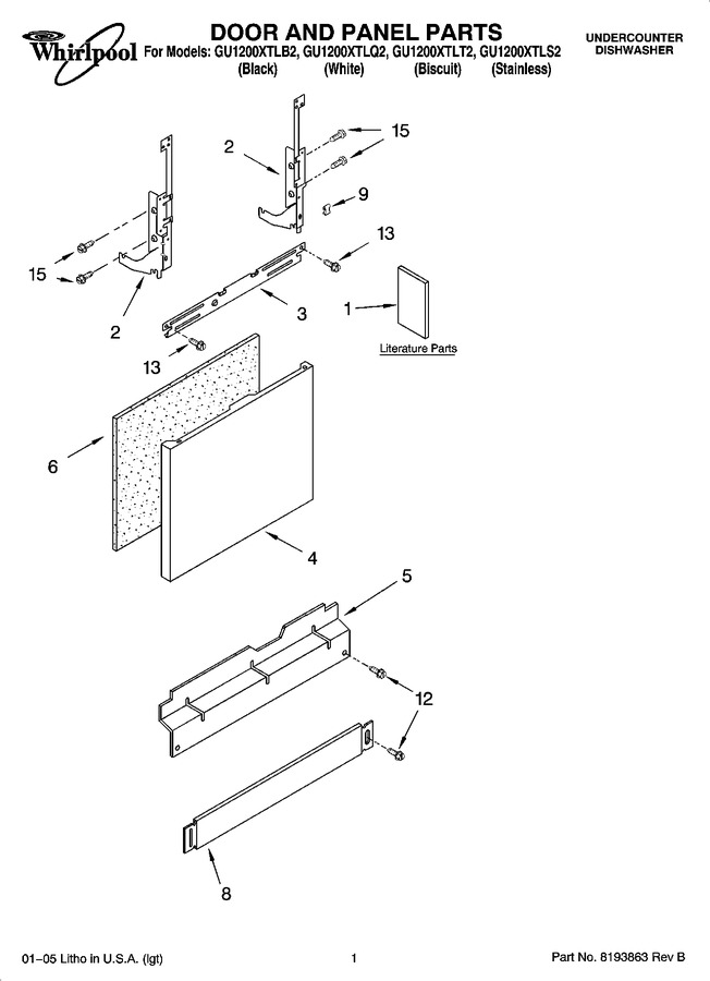 Diagram for GU1200XTLS2