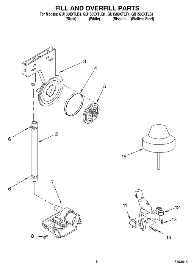 Diagram for GU1500XTLQ1