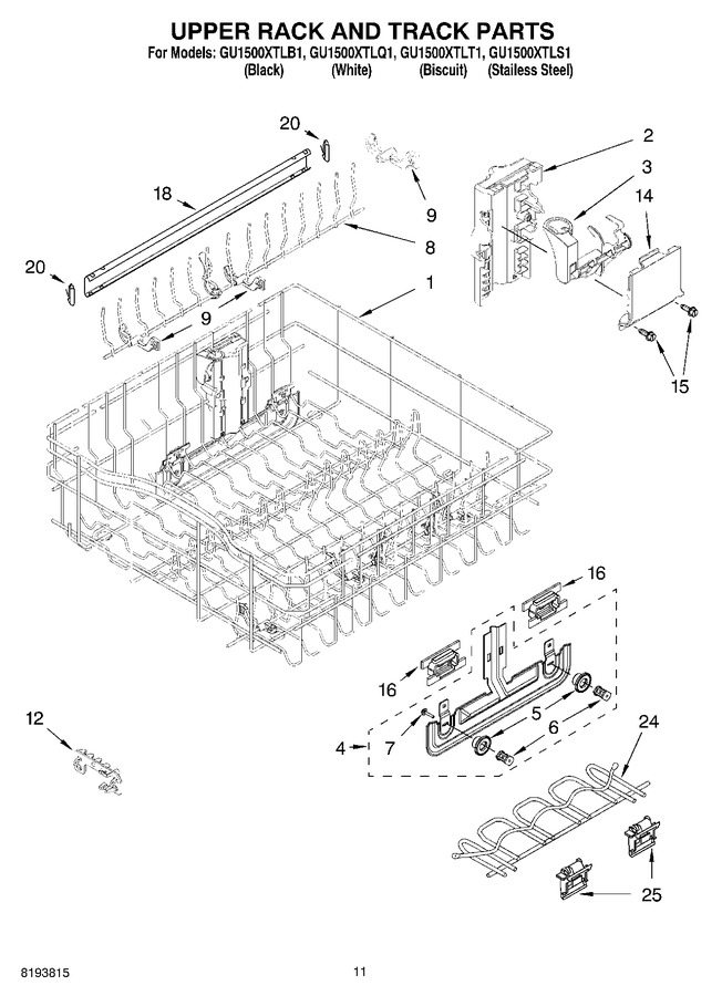 Diagram for GU1500XTLB1