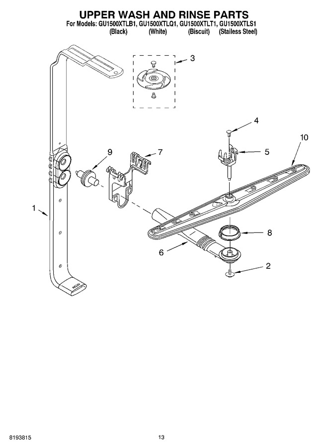 Diagram for GU1500XTLB1