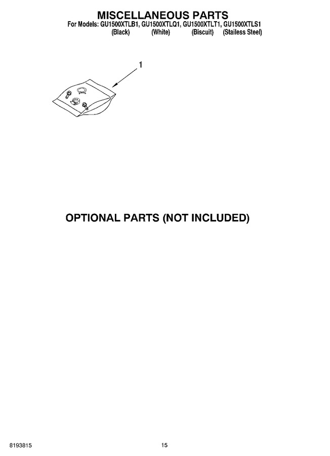 Diagram for GU1500XTLQ1