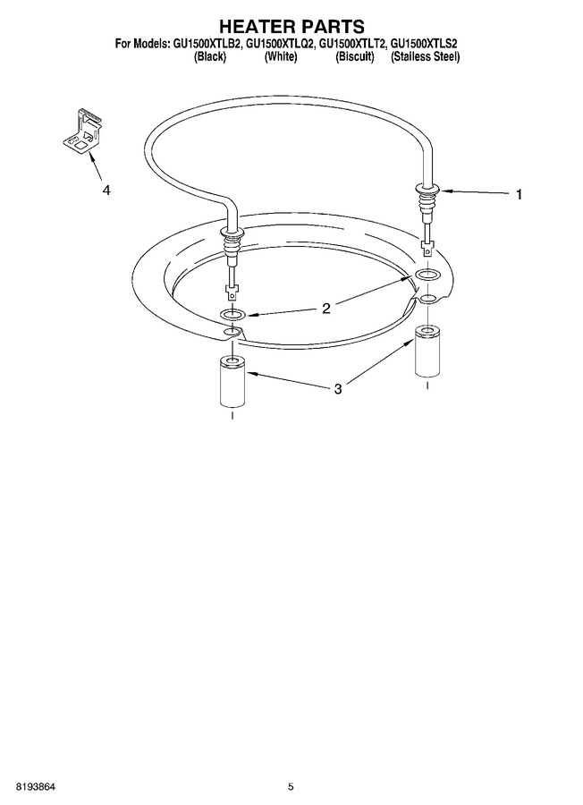 Diagram for GU1500XTLB2