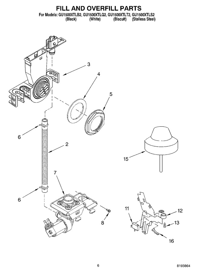 Diagram for GU1500XTLS2