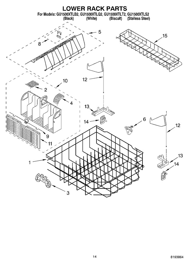 Diagram for GU1500XTLS2