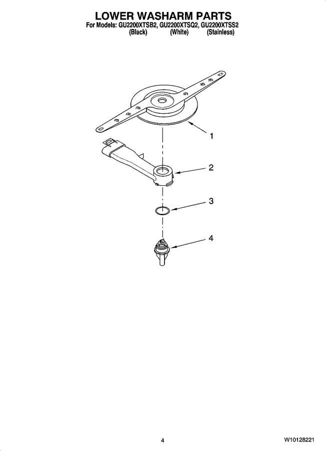 Diagram for GU2200XTSB2