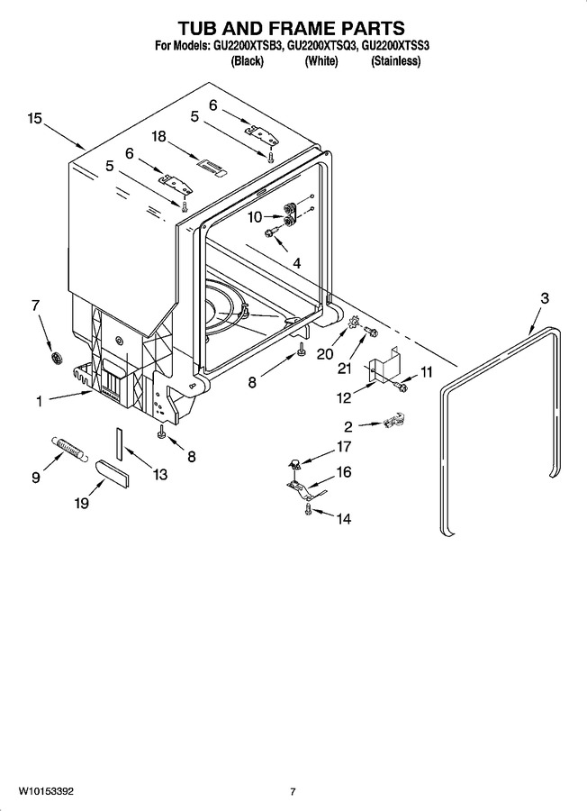 Diagram for GU2200XTSB3
