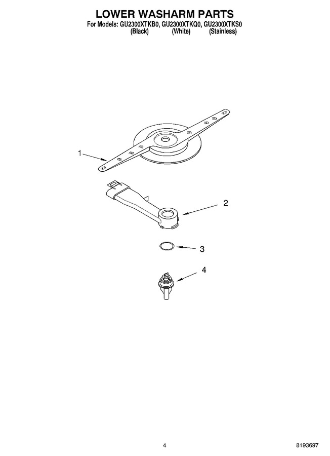 Diagram for GU2300XTKQ0
