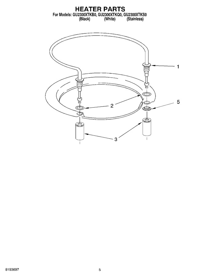 Diagram for GU2300XTKQ0