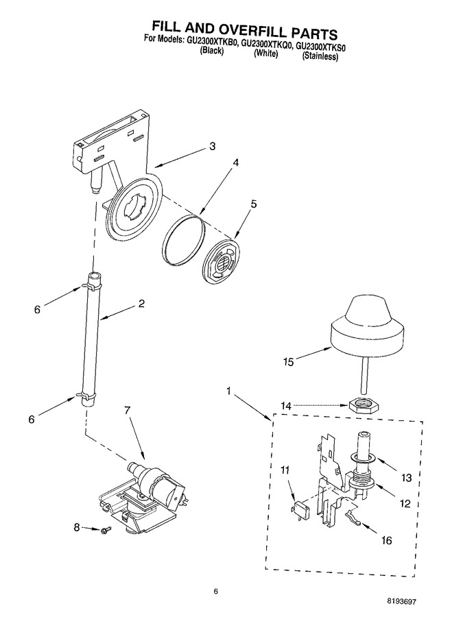 Diagram for GU2300XTKQ0