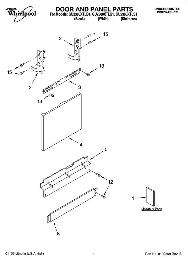 Diagram for GU2300XTLQ1