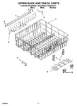 Diagram for 09 - Upper Rack And Track Parts