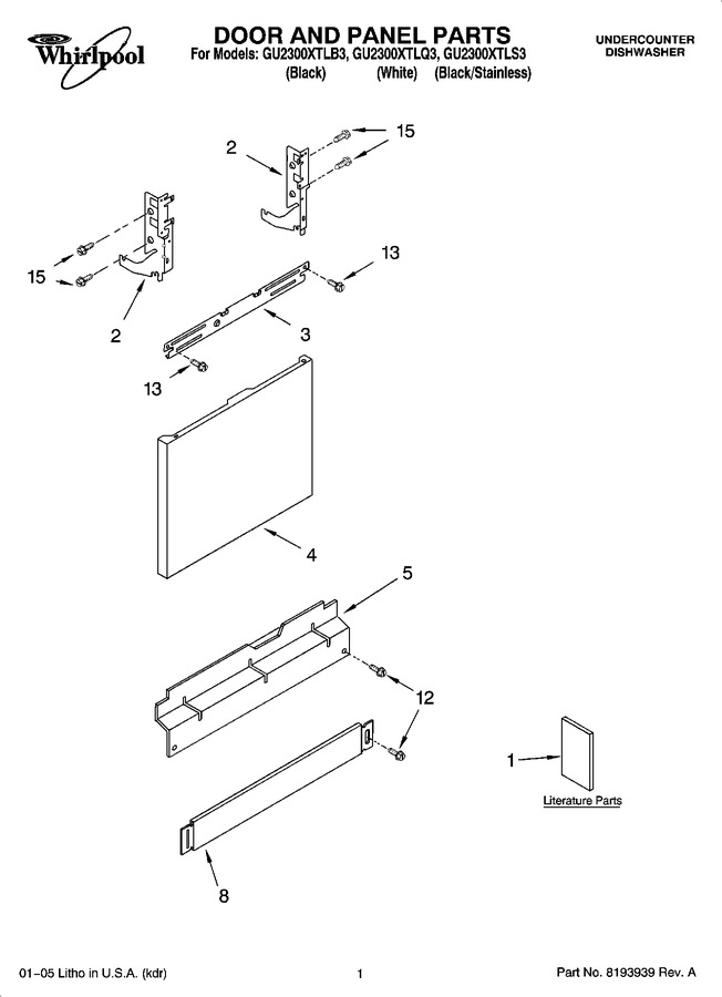 Diagram for GU2300XTLB3