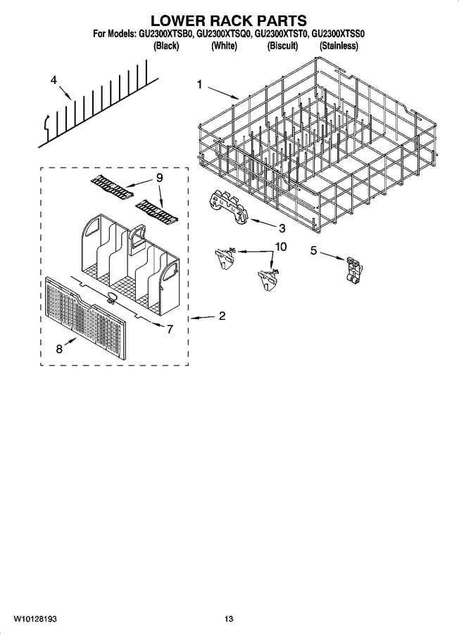 Diagram for GU2300XTST0