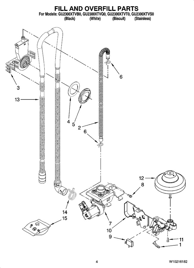 Diagram for GU2300XTVS0