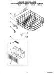 Diagram for 10 - Lower Rack Parts