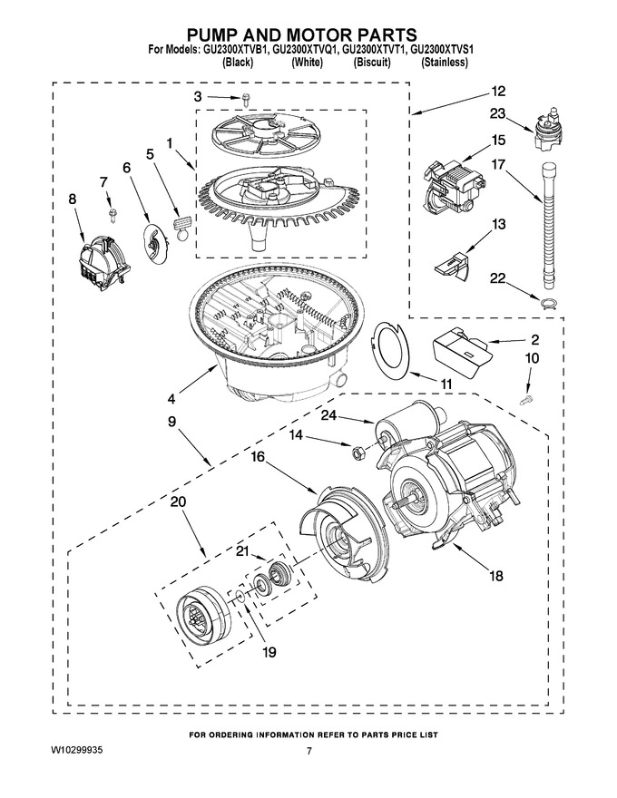 Diagram for GU2300XTVB1