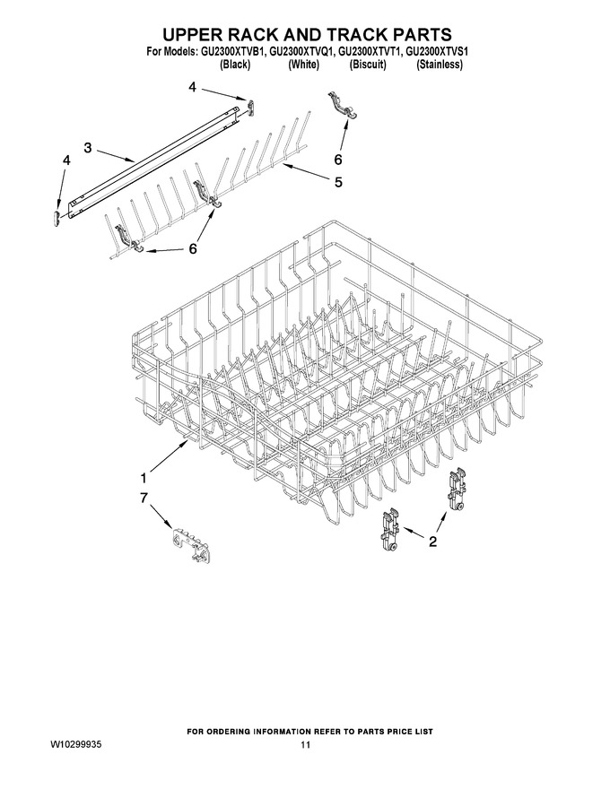 Diagram for GU2300XTVB1