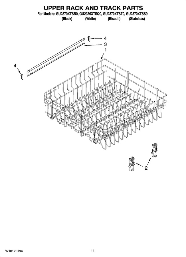 Diagram for GU2370XTSB0