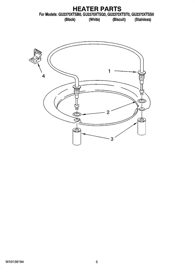 Diagram for GU2370XTSQ0