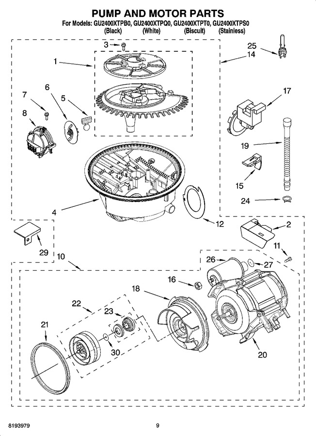 Diagram for GU2400XTPS0