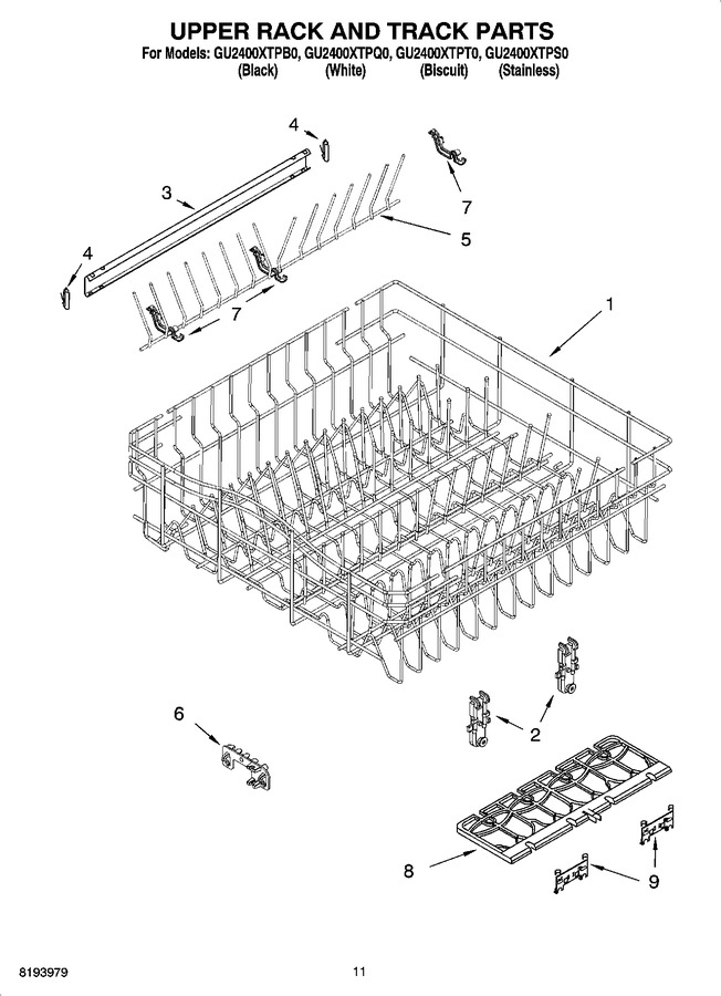 Diagram for GU2400XTPB0