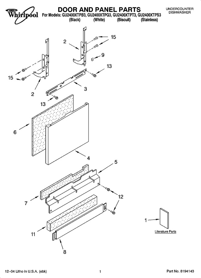 Diagram for GU2400XTPS3