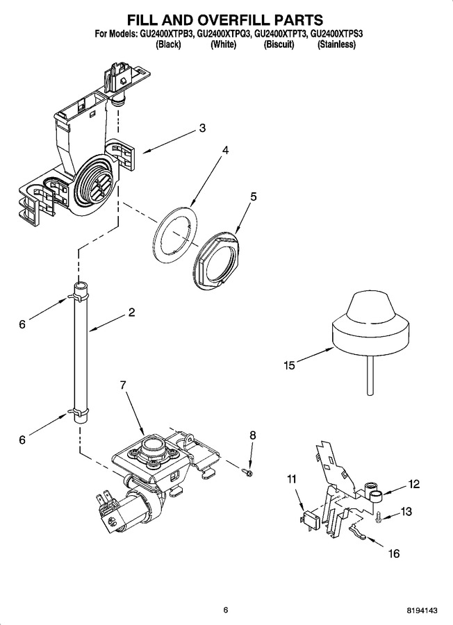 Diagram for GU2400XTPQ3