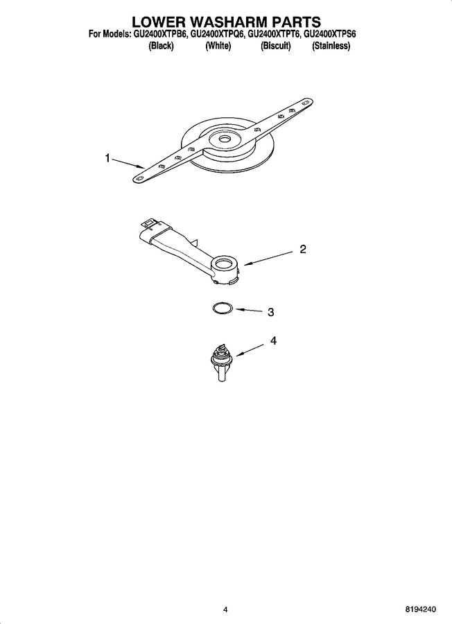 Diagram for GU2400XTPS6