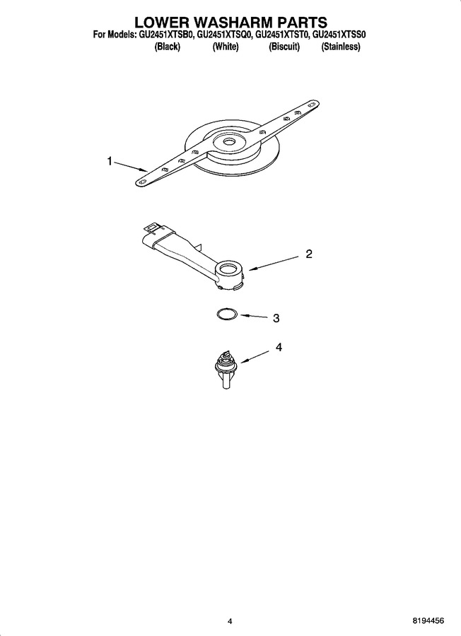Diagram for GU2451XTSQ0