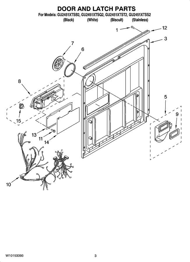 Diagram for GU2451XTSB2