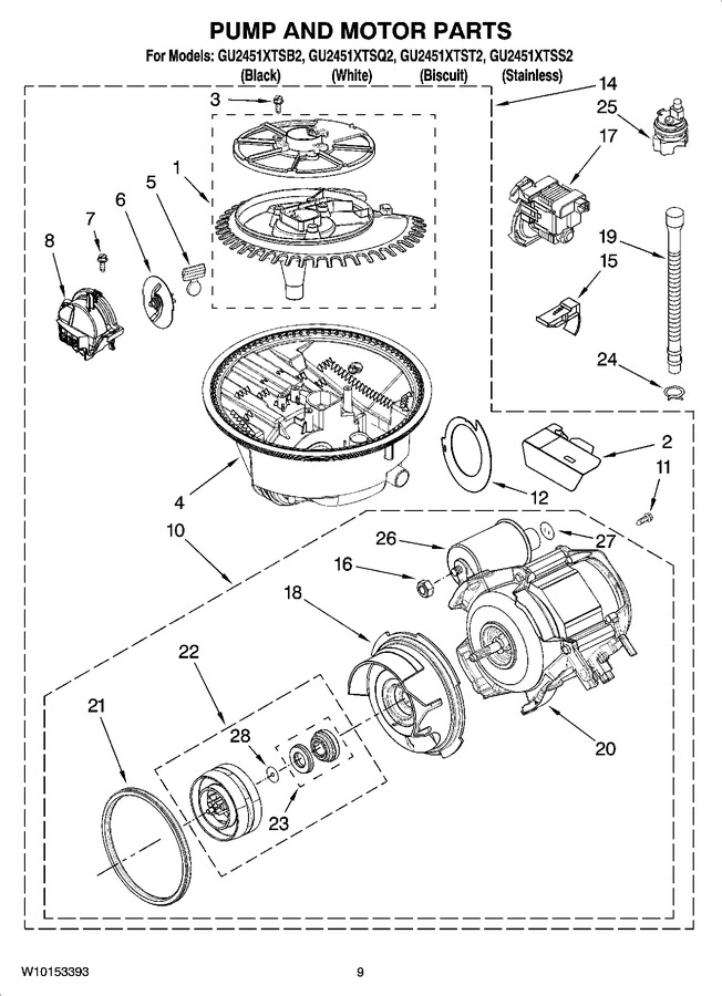 Diagram for GU2451XTSB2