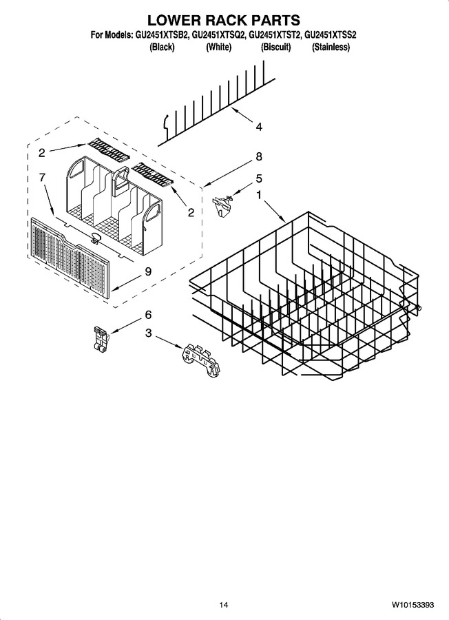 Diagram for GU2451XTSB2