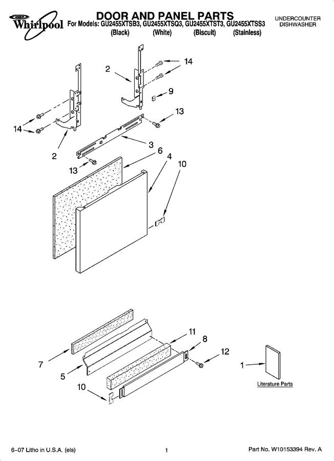 Diagram for GU2455XTSQ3