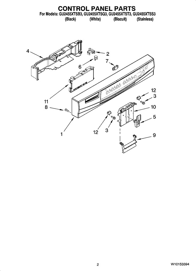 Diagram for GU2455XTSQ3