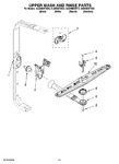 Diagram for 10 - Upper Wash And Rinse Parts