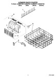 Diagram for 11 - Lower Rack Parts, Optional Parts (not Included)