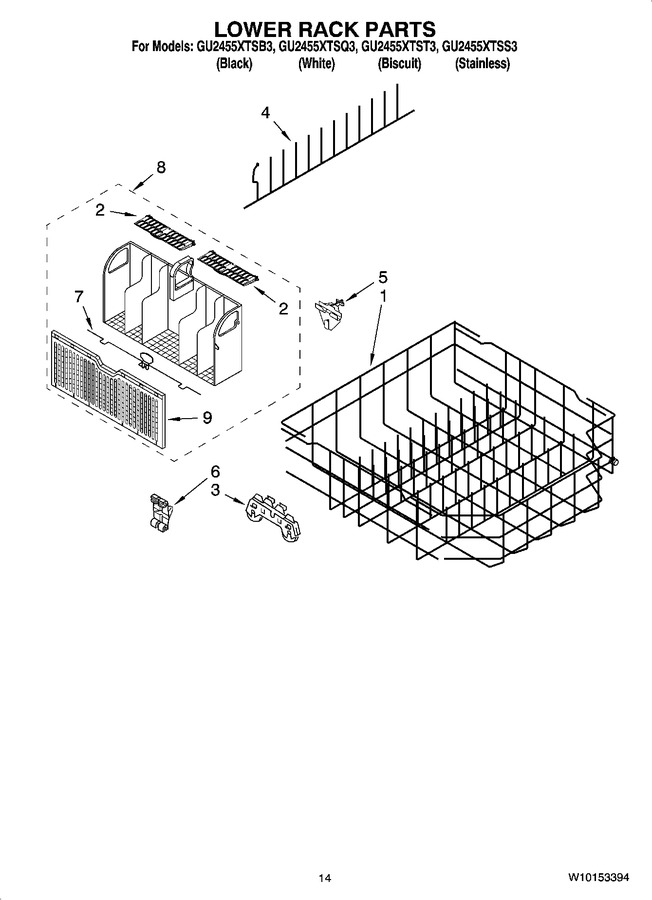 Diagram for GU2455XTSQ3